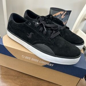 DVS Men's Black Suede Sneakers